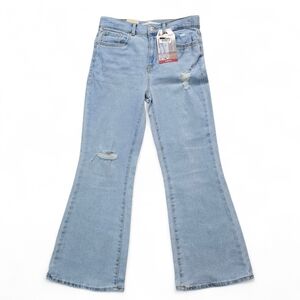 Levis Baggy Flare Girls Jeans Size 10 Youth